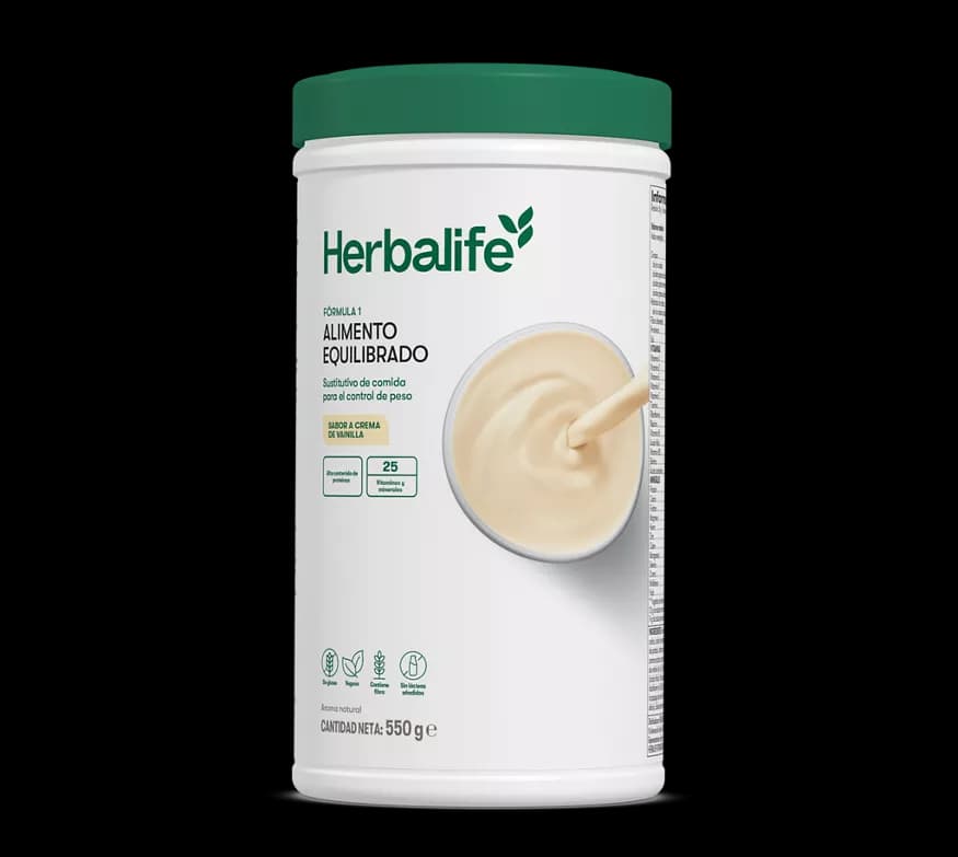 Batidos Fórmula 1 - Elige tu sabor — Crema de Vainilla 550g