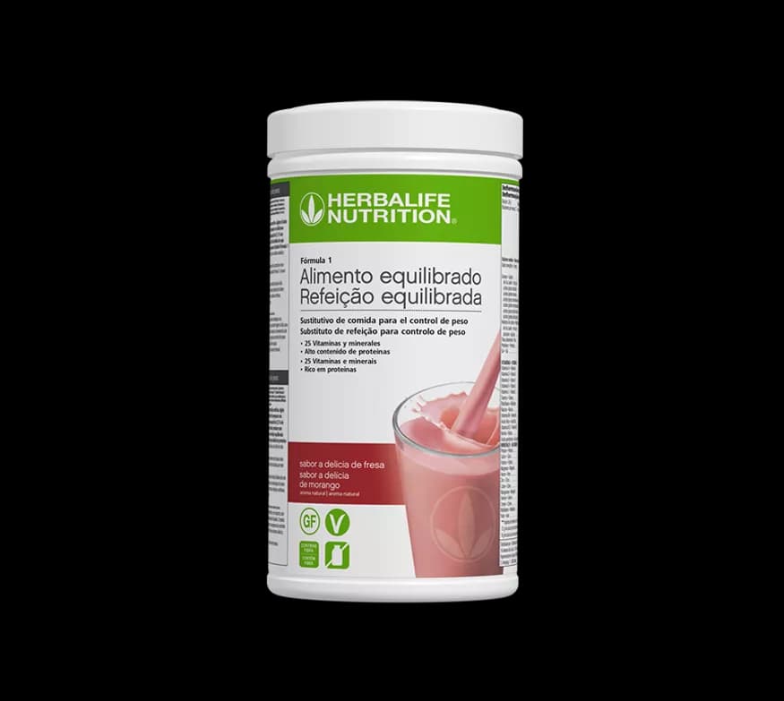Batidos Fórmula 1 - Elige tu sabor — Delicia de Fresa 550g
