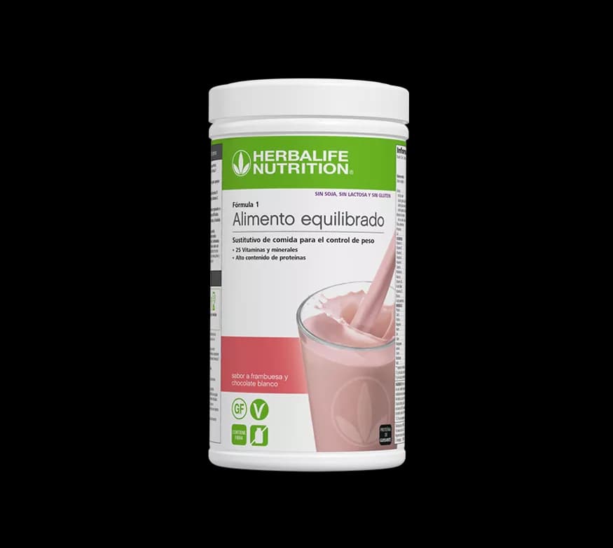 Batidos Fórmula 1 - Elige tu sabor — Frambuesa y Chocolate Blanco 500g