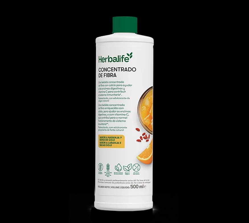Concentrado de fibra Naranja y Bayas de Goji 500 ml