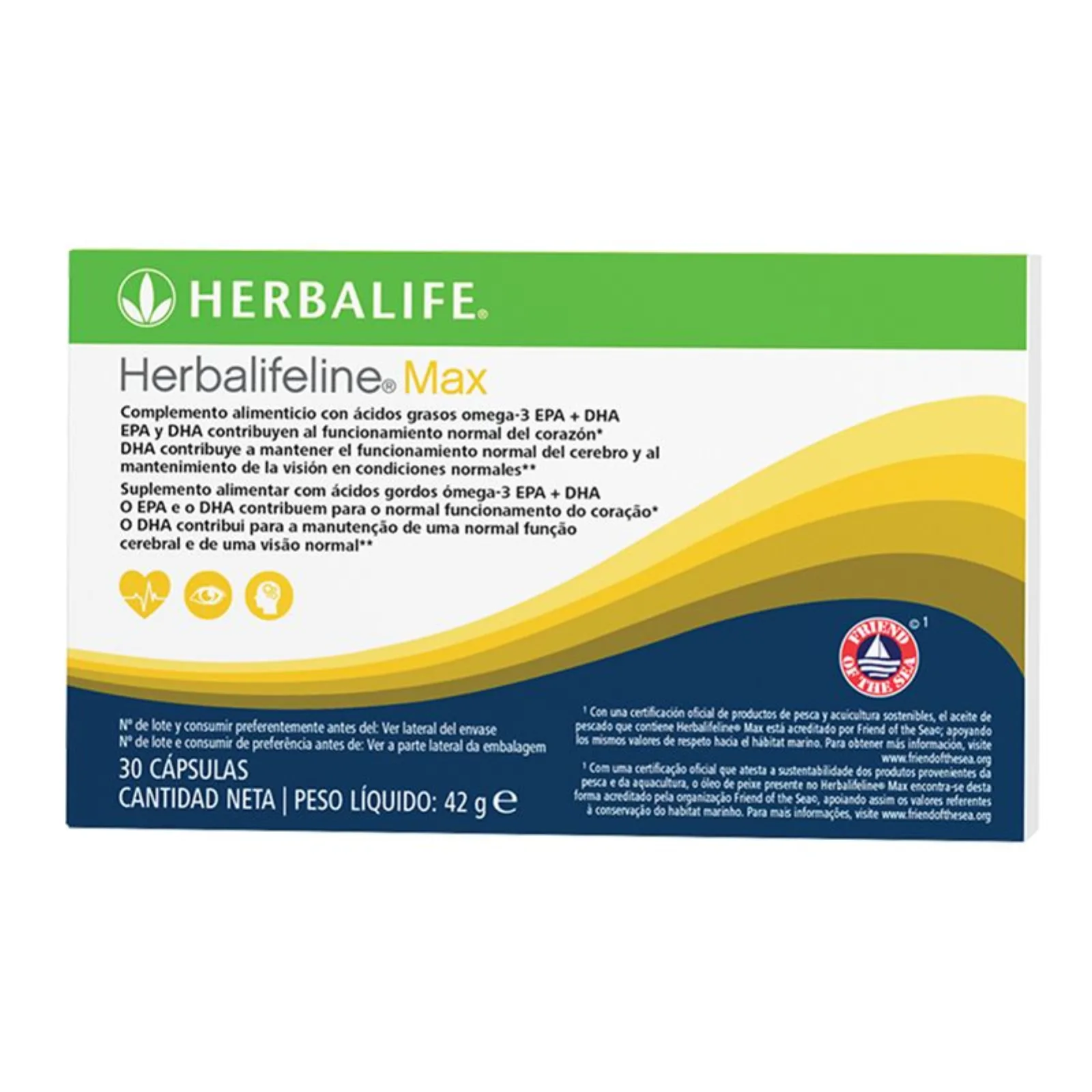 HerbalifeLine MAX Omega 3 – 30 tabletas