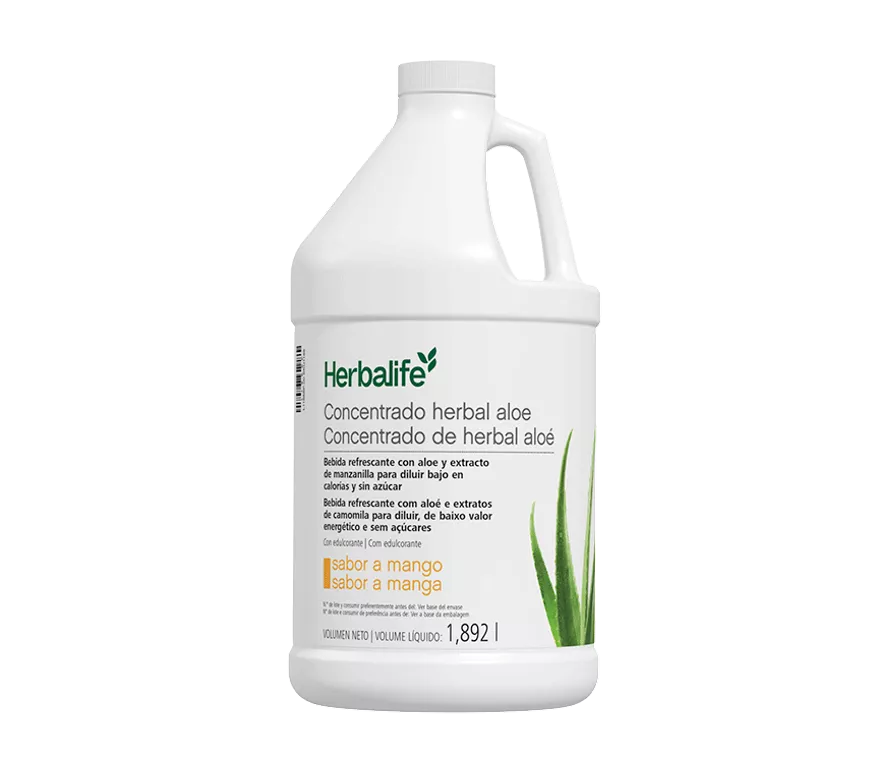 Concentrado Herbal Aloe Mango 1,892 Litros (126 raciones)